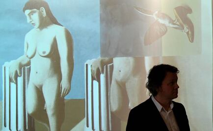 Hallan pintura oculta de Magritte