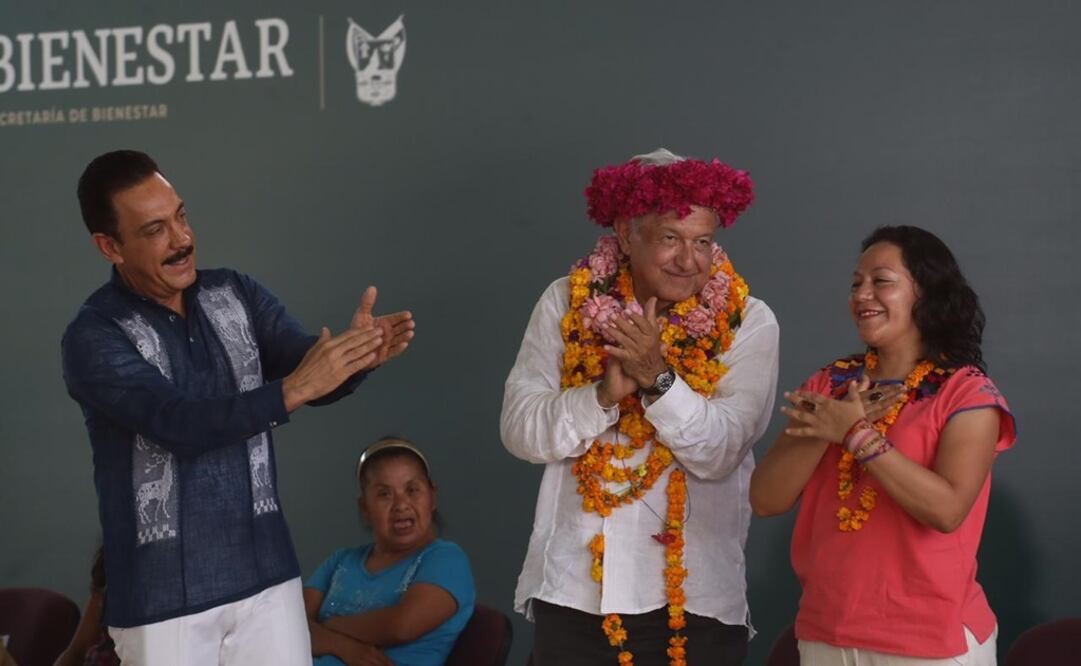 El presidente Andrés Manuel López Obrador estuvo en Hidalgo . Foto: Germán Espinosa/EL UNIVERSAL