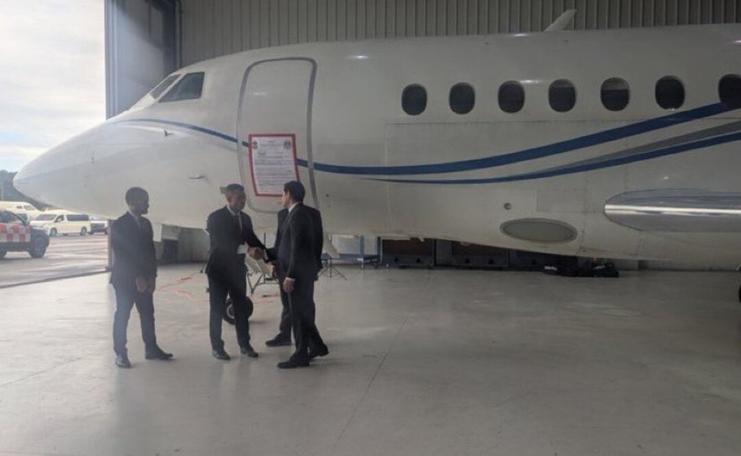 Estados Unidos incauta segundo avión venezolano en República Dominicana, 06 de febrero de 2025. Foto: X @ImpactoVE