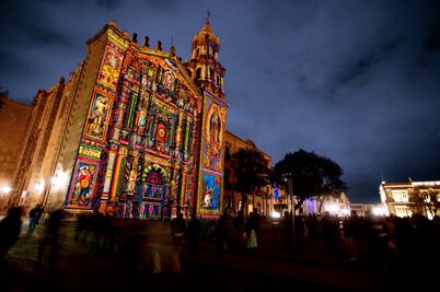 Llega la Fiesta de Luz a San Luis Potosí con video mapping