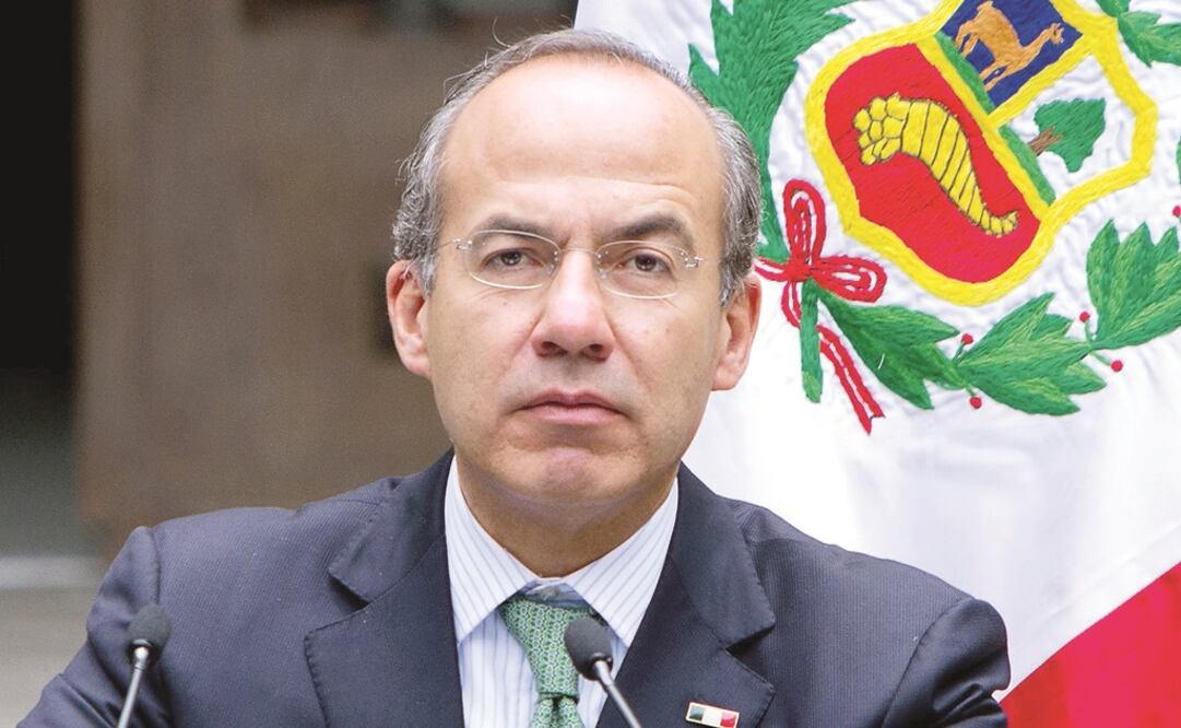 El ex presidente, Felipe Calderón. Foto: Archivo/EL UNIVERSAL