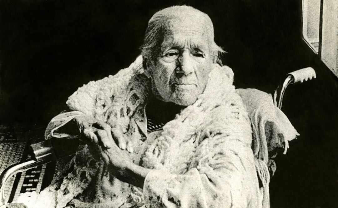 Última fotografía de Luz Corral, tomada en marzo de 1981, para una entrevista con Impact, medio desaparecido de Nuevo México. “La Güera” fue la mujer más fotografiada de México en 1914, según nuestro entrevistado, Mario Alberto Trillo. Foto: ESPECIAL.