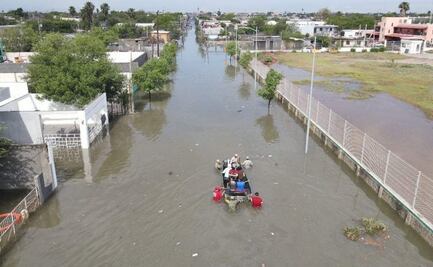 Lluvias en Tamaulipas dejan un muerto, daños en viviendas y comercios; 100 personas se resguardan en albergues