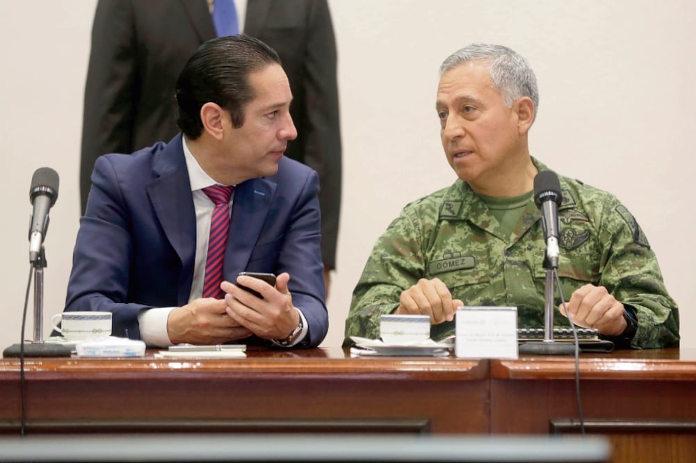 El gobernador de Querétaro, Francisco Domínguez, busca que la entidad cumpla con la estrategia nacional de seguridad 