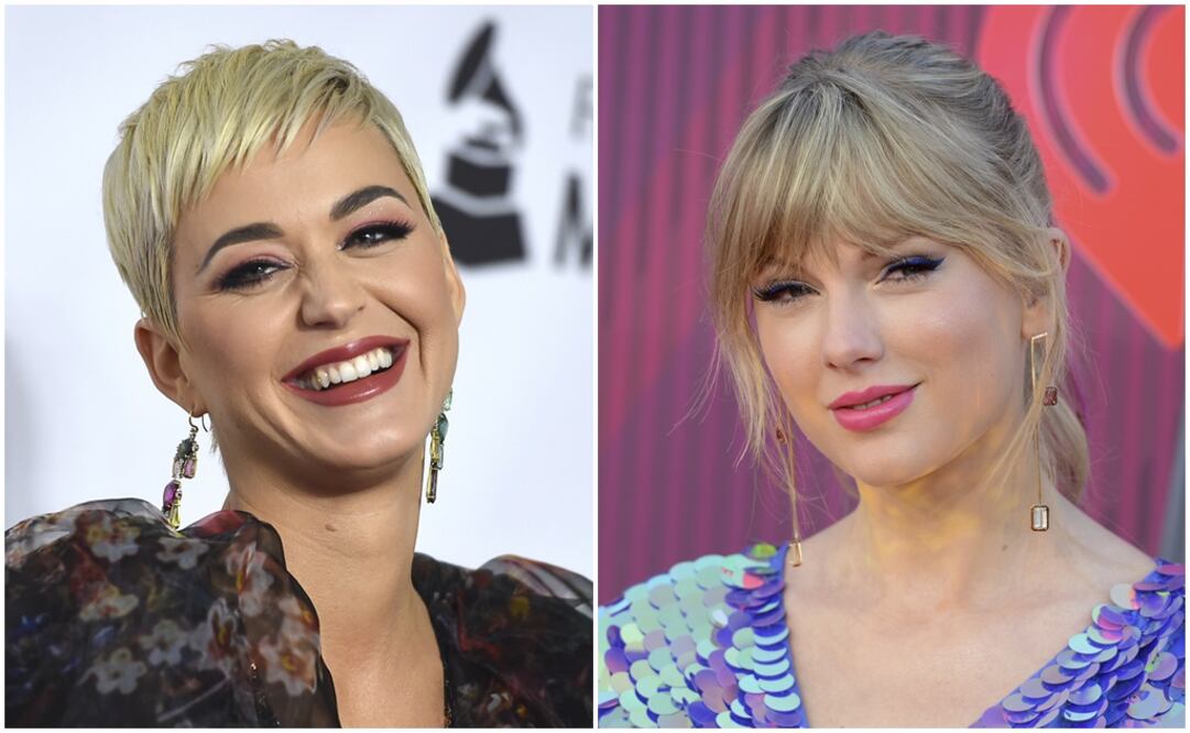 Katy Perry y Taylor Swift. Foto: Archivo 