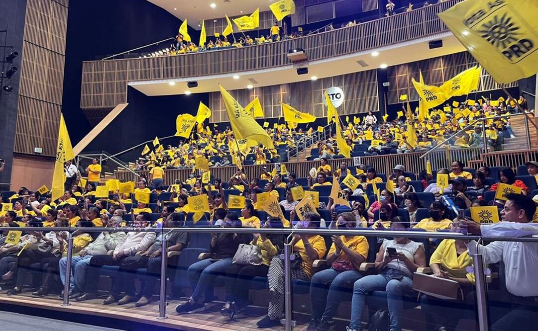 Consejo Nacional del PRD. Foto: Especial