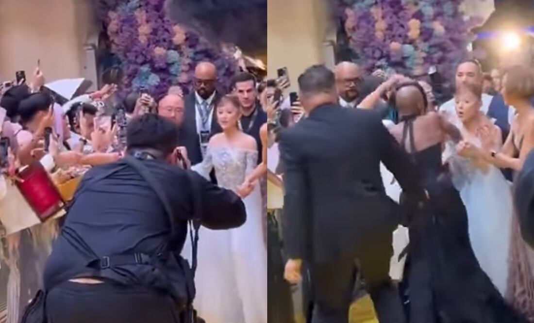 Ariana Grande en la premier de Singapour de "Wicked". Foto: Instagram oficial de Pyjama Man.