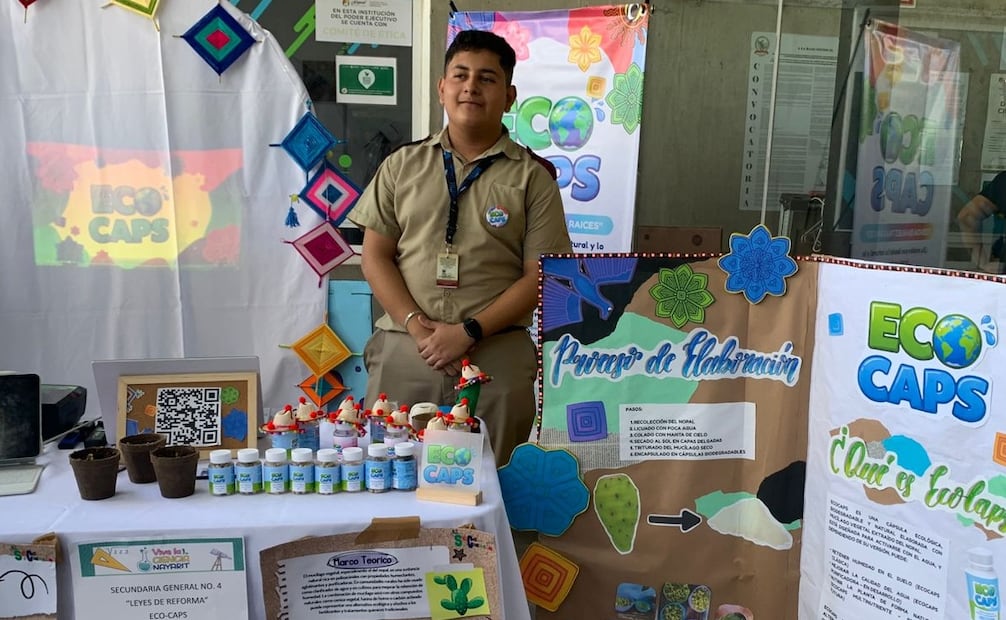 Tadeo representará a México en Tailandia con innovador proyecto científico. Foto: Especial