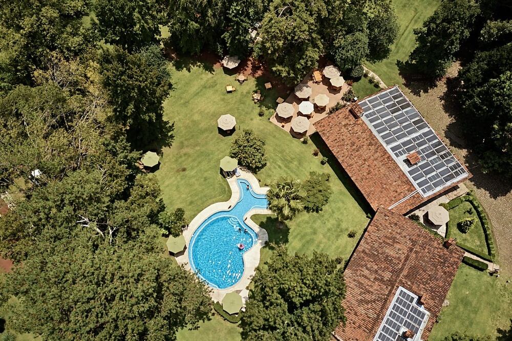 El hotel se encuentra en Zitácuaro. Fotos: Facebook “Rancho San Cayetano”