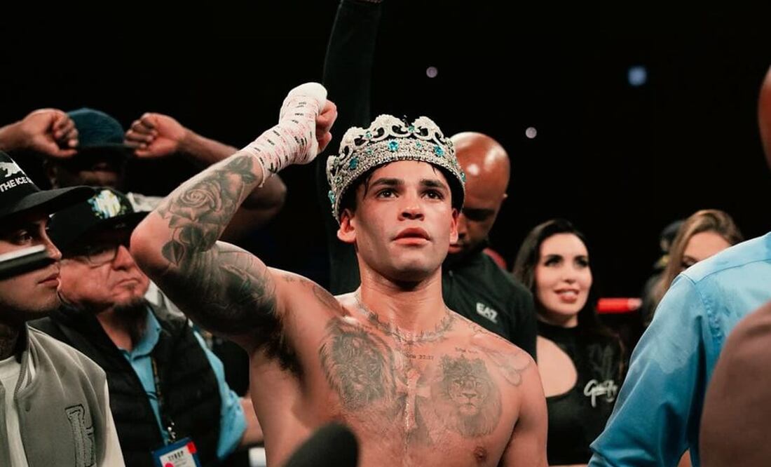 Ryan García es arrestado por dañar hotel en Beverly Hills