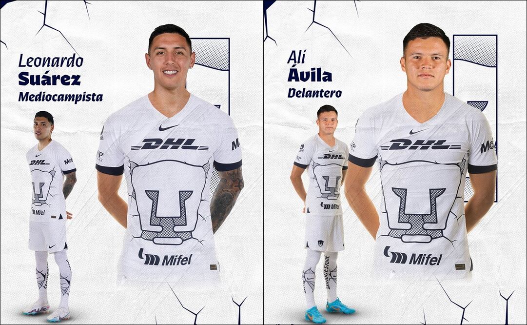 Conoce cuándo podrían debutar Leo Suárez y Alí Ávila con Pumas / FOTOS: @PumasMX
