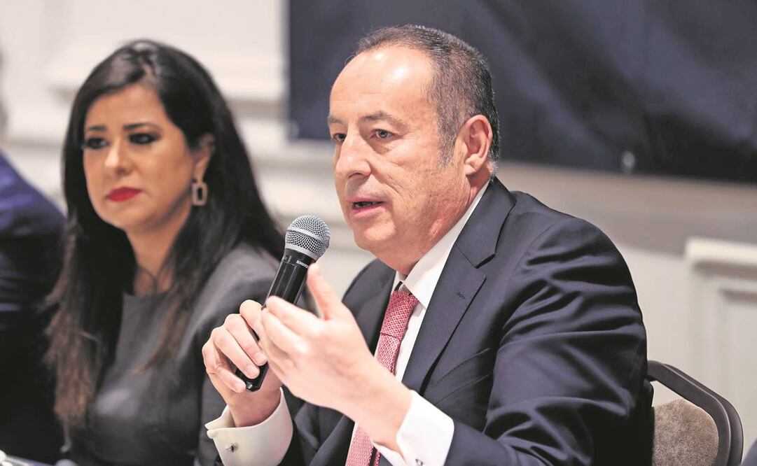 El fiscal José Luis Cervantes resaltó que los detenidos se dedican a delinquir con un grado de organización. Foto: Jorge Alvarado / EL UNIVERSAL