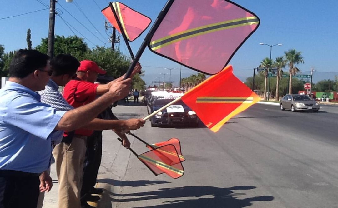 Autoridades estatales y federales, pusieron en marcha en Ciudad Victoria el operativo de seguridad carretera. (Foto: Julio Manuel L. Guzmán)