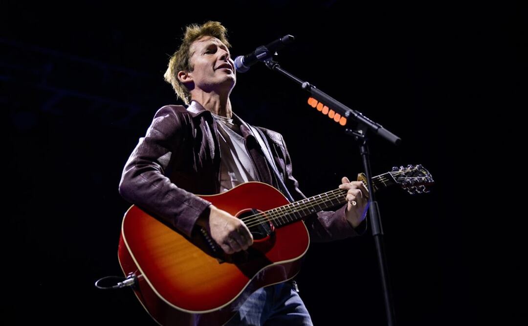 James Blunt en el Pepsi Center en la CDMX.
FOTO CORTESÍA OCESA: Santiago Covarrubias.