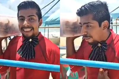 Paco, el vendedor de empanadas, se viraliza en TikTok: "cualquiera de ustedes trae 100 pesos"