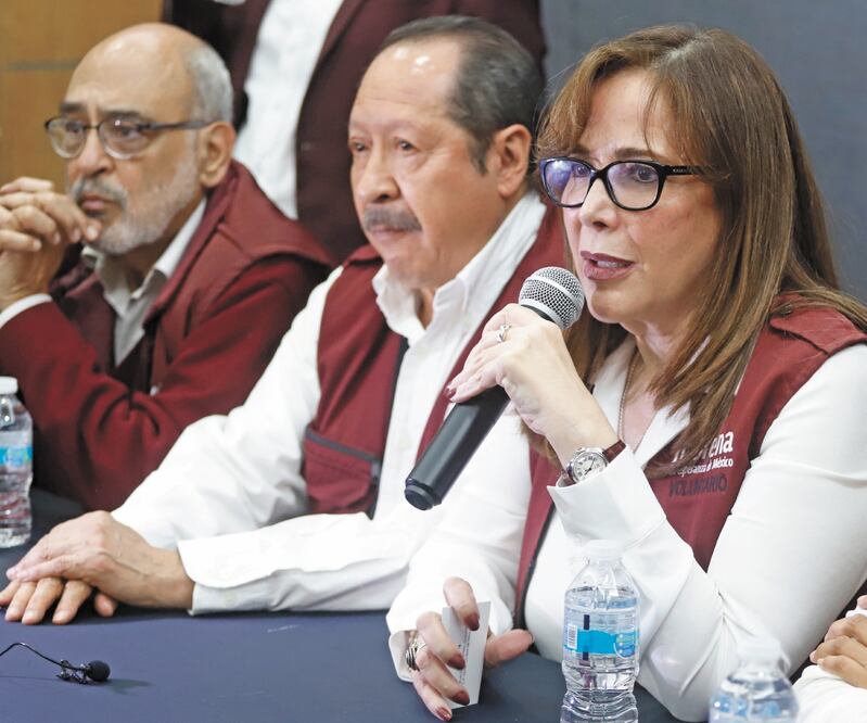 Contra Polevnsky. Un sector de Morena insiste en retirar el cargo de presidenta del partido a Yeidckol Polevnsky. Foto/ARCHIVO EL UNIVERSAL