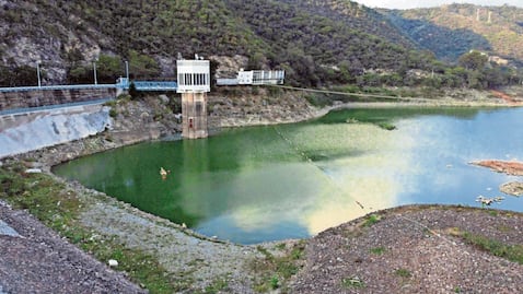 Almacenamiento de las presas del Cutzamala continúa en descenso