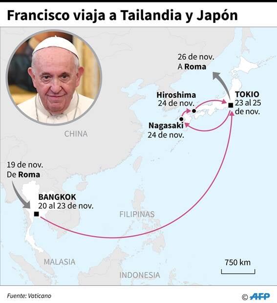 Misionero en Japón, deseo frustrado del papa Francisco
