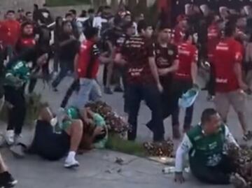 La Liga MX identifica y veta de los estadios a los responsables involucrados en la riña entre aficionados de Tijuana y León