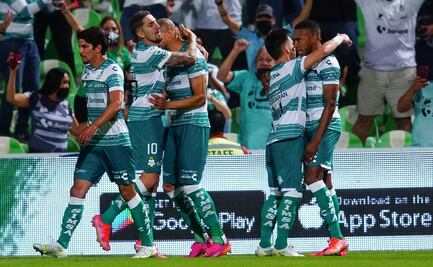 Santos se queda con la ventaja ante Monterrey en la ida de los cuartos de final