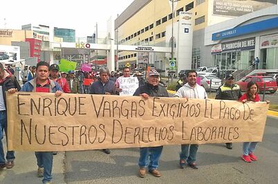 Huixquilucan: segundo día de protestas por despidos 