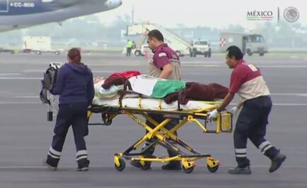 “Bienvenidos a su país”, dice Peña a mexicanos heridos