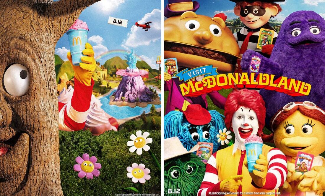 La icónica figura de McDonald’s vuelve a la pantalla como parte de una campaña para lanzar el nuevo menú inspirado en McDonaldland
Foto: Captura de pantalla en X