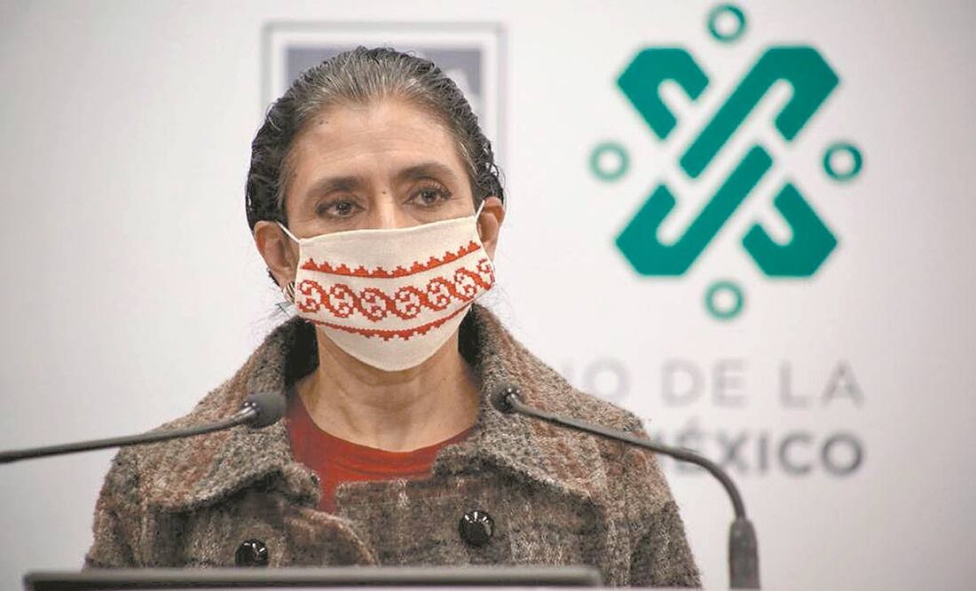 La secretaria de Salud capitalina, Oliva López Arellano, advirtió que continúa el riesgo de un repunte de contagios. Foto: Archivo/EL UNIVERSAL