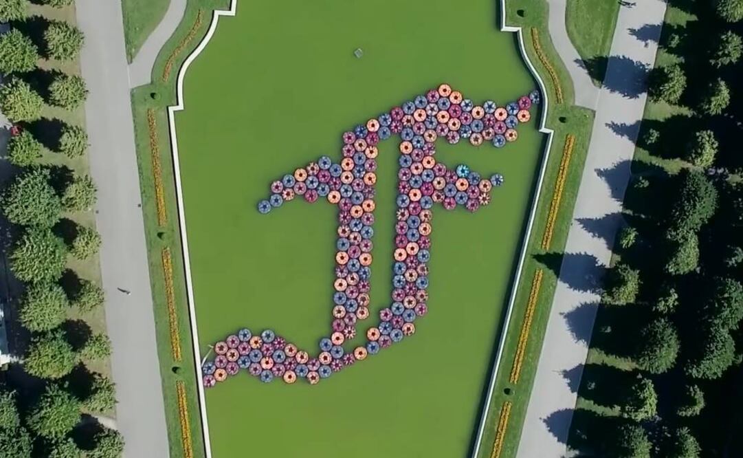 La pieza, una de las que integran la exposición "translocation - transformation", en colaboración con el museo contemporáneo 21er Haus, lleva por nombre "F Lotus". (FOTO: YouTube)