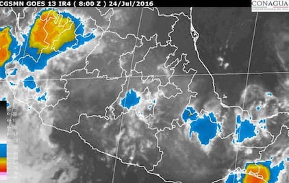 Se prevé cielo nublado y lluvias en el Valle de México
