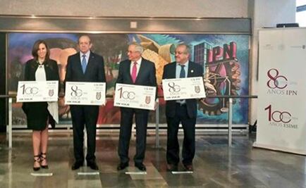 Presentan boleto del Metro para conmemorar al IPN