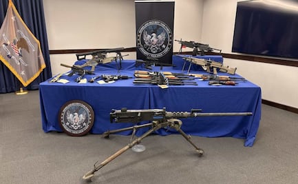 Departamento de Justicia de EU acusa a 28 personas por tráfico de armas; investigación desmantela presunta red en Arizona