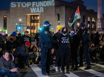 Reportan más de 120 detenidos en universidades de EU por protestas propalestinos