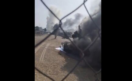 Reportan incendio en respiraderos del Río de los Remedios, en los límites de la GAM y Ecatepec