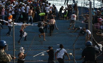 Heridos de bala en estadio de Paraguay