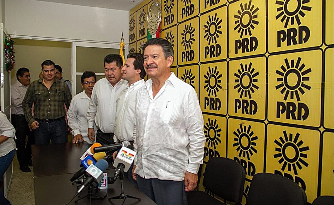 El perredista estuvo en tabasco./Especial