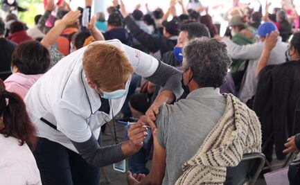 Inicia aplicación de segunda dosis Covid a personas de 50 a 59 años en Nezahualcóyotl