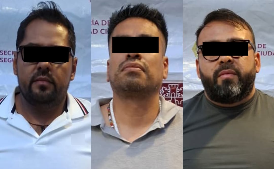 Caen presuntos integrantes de Los Tanzanios con droga y arma en Benito Juárez. Foto: Secretaría de Seguridad Ciudadana de la CDMX