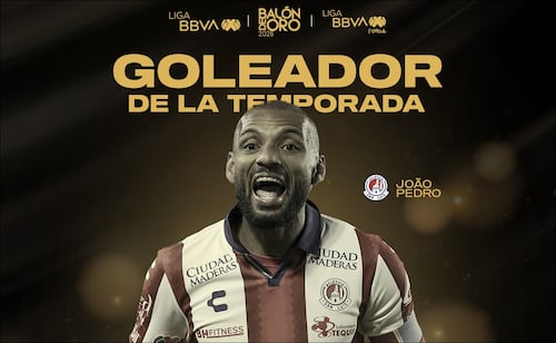 Liga MX: Joao Pedro encabeza la lista de ganadores de la Gala del Balón de Oro 2025-26