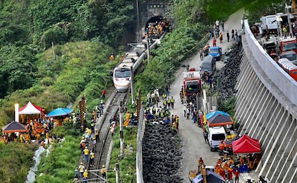 Descarrila el tren "Taroko Express" en Taiwán, el peor accidente de los últimos 40 años
