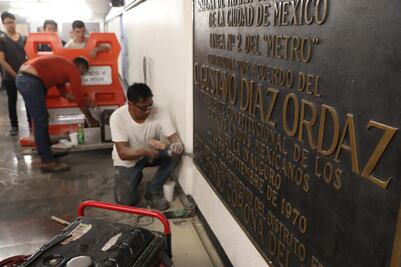Placas con nombre de Díaz Ordaz serán parte del acervo de la Ciudad: Amieva