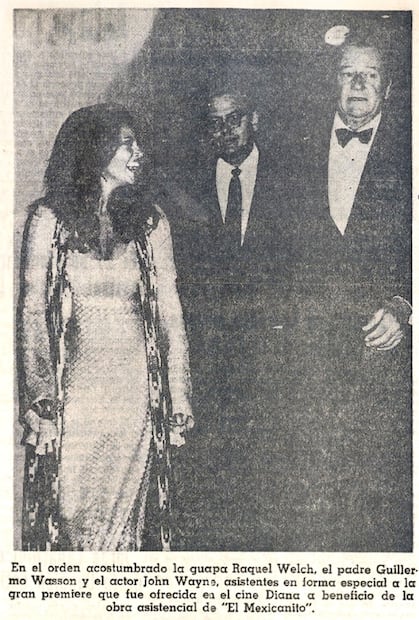 Cuando Raquel Welch visitó México en 1970