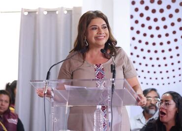 Clara Brugada promete reparar fugas de agua en la CDMX en menos de 24 horas