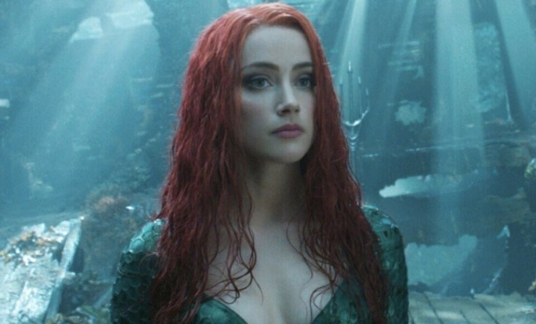 Amber Heard dice que la petición para que salga de "Aquaman 2" es una campaña pagada. Captura.