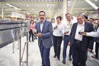 Grupo Modelo invierte 14 mmdp en planta 