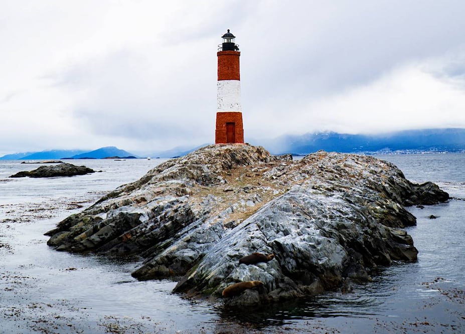 El mítico Faro del Fin del Mundo, en Tierra del Fuego. Foto: iStock