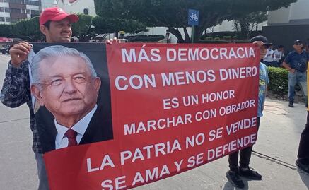 Marchan en los estados para conmemorar los 4 años de Gobierno de AMLO