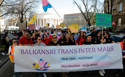 Marcha transgénero reúne a los países Balcánicos contra aumento de grupos de odio