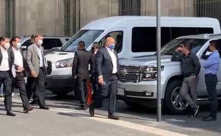 AMLO y Enrique Alfaro sostienen encuentro en Palacio Nacional sobre infraestructura y seguridad