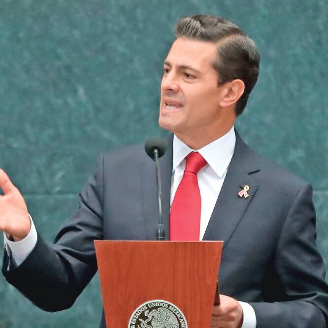 El presidente Enrique Peña Nieto advirtió que su administración mantendrá sin cambios el proyecto y la concesión del aeropuerto en Texcoco. LUCÍA GODÍNEZ. EL UNIVERSAL